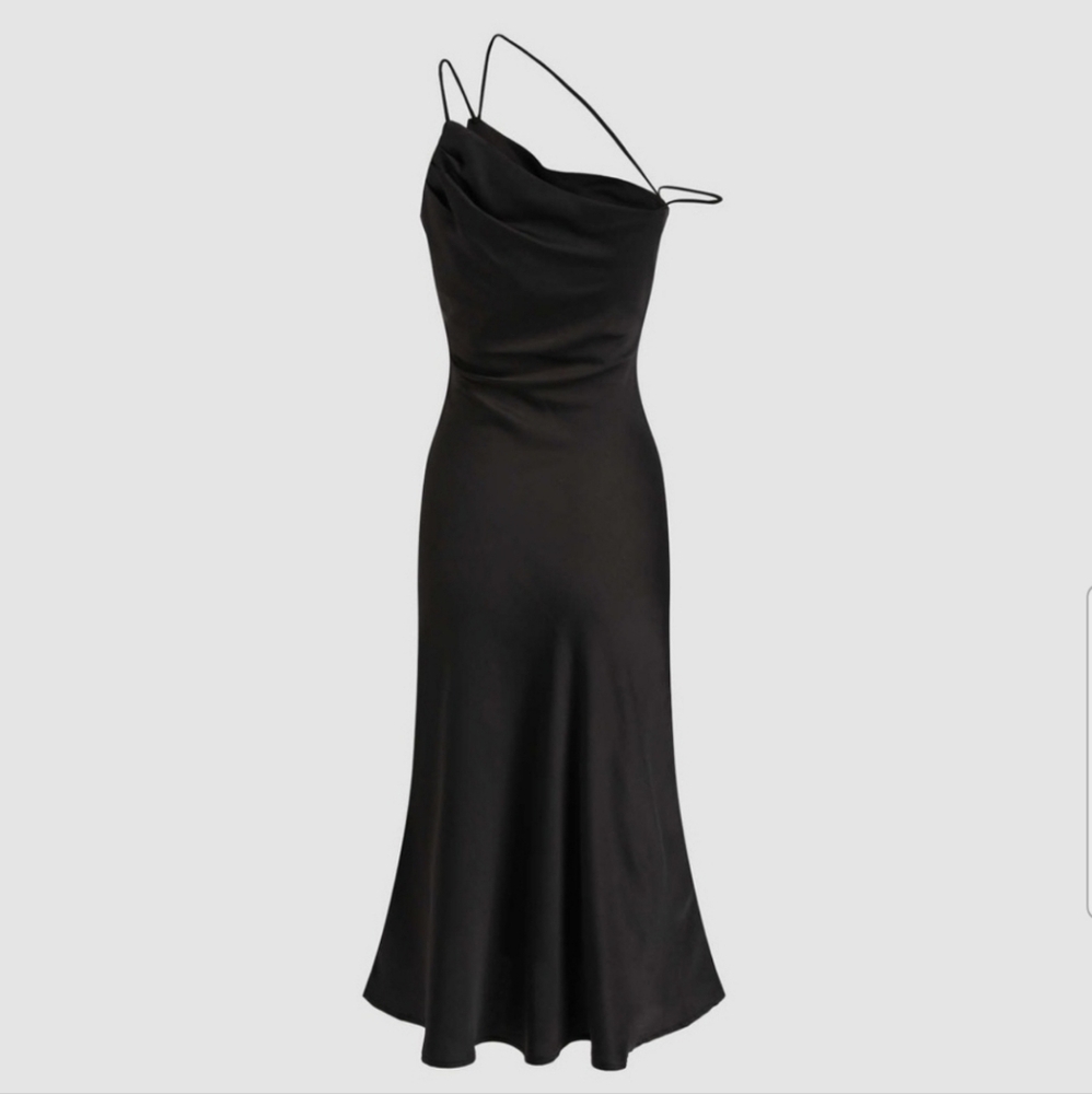 Asymmetrical Maxi Dress